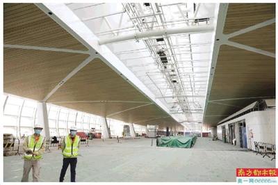 深圳機場衛星廳加速建設，機電設備安裝全面啟動，預計今年建成投用